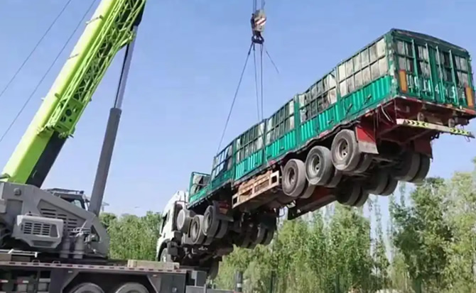 双牌道路脱困救援案例
